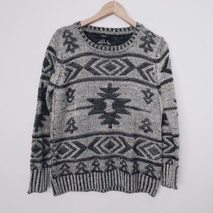 🍂Forever 21 Aztec Tribal Pullover Sweater